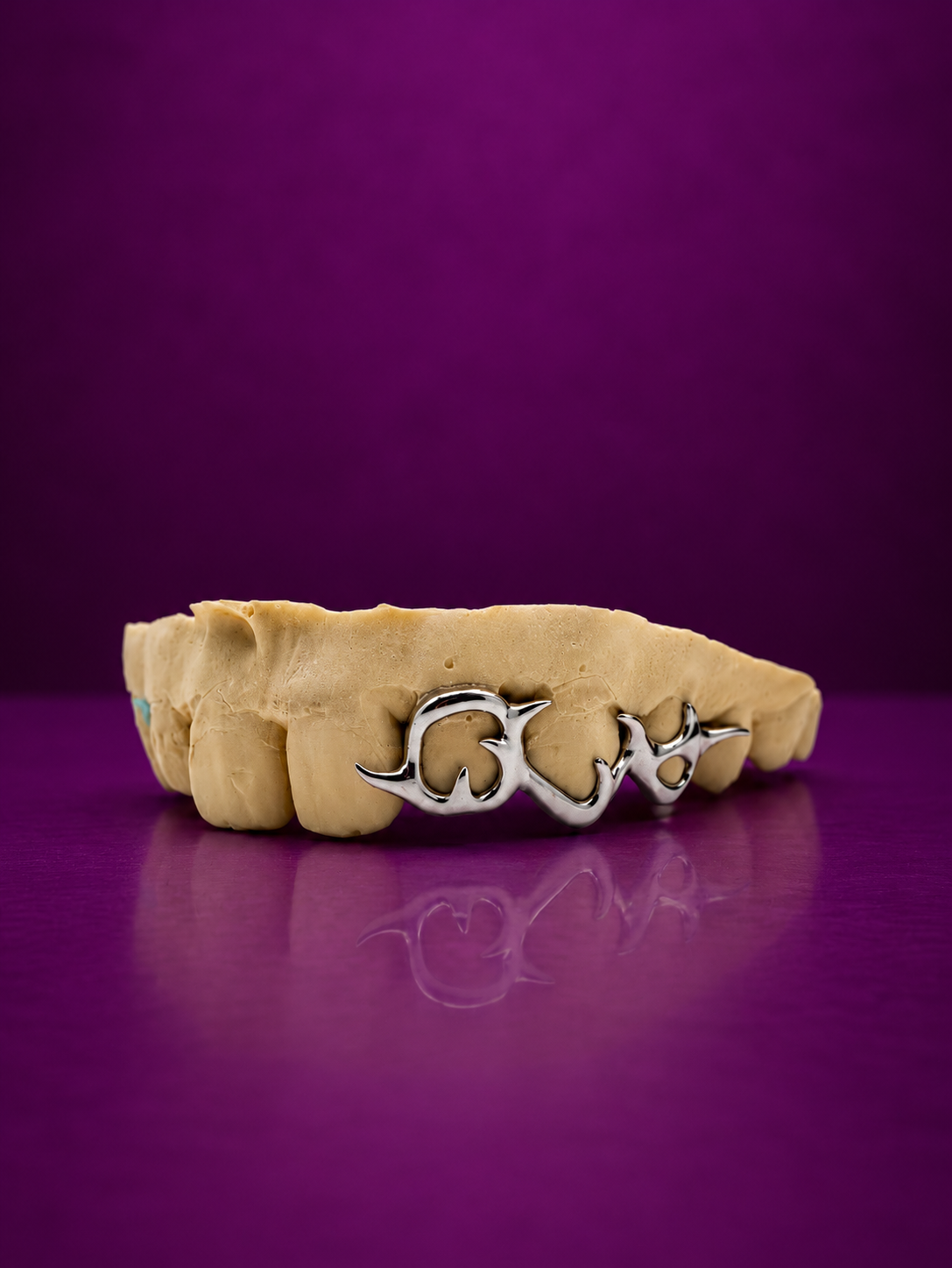 Tribal Script Grillz — Sculptural Edition