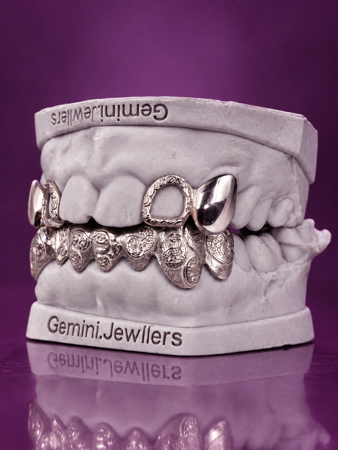 BANDANA PAISLEY GRILLZ — Engraved Edition