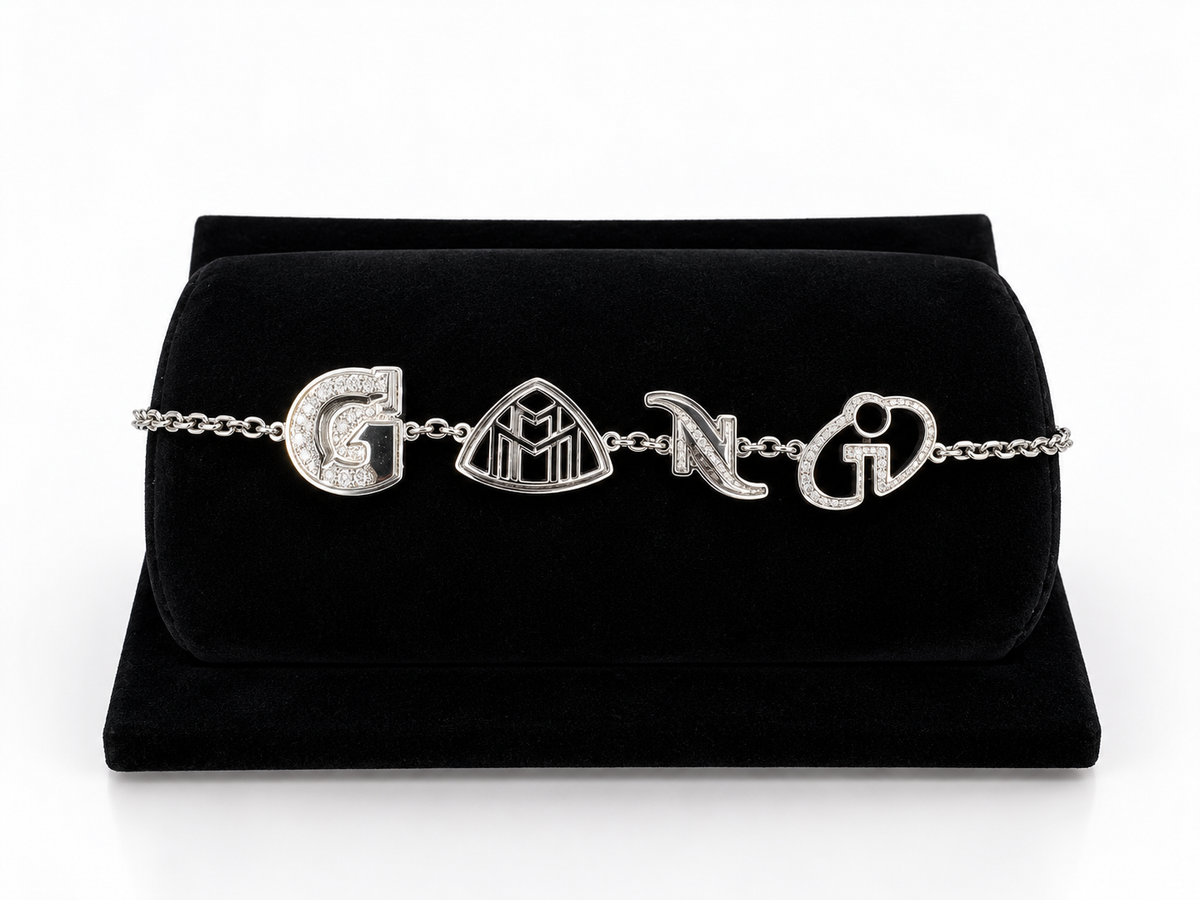 Gemini Alternative Logo Bracelet – 925 Sterling Silver