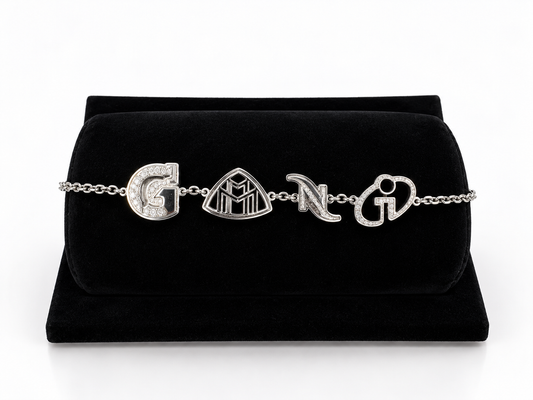 Gemini Alternative Logo Bracelet – 925 Sterling Silver