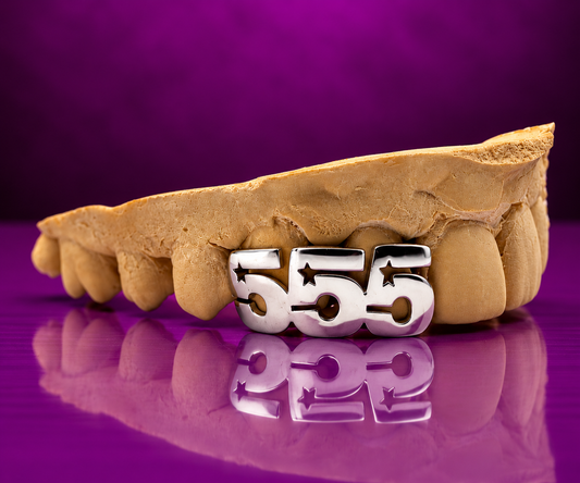 555 Star Grillz – 925 Sterling Silver