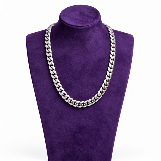 Handmade Miami Cuban Link Chain - 925 Silver