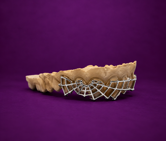 WEBWORK GRILLZ — Geometric Web Edition | 925 Sterling Silver & 14K Gold