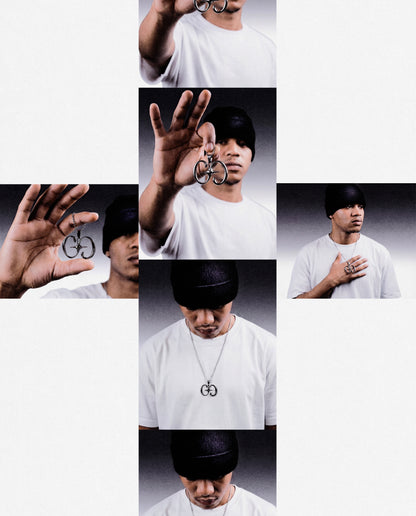 Gemini Logo Emblem Necklace – 925 Sterling Silver