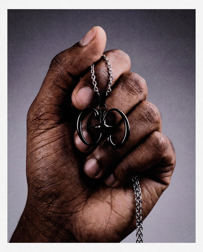 Gemini Logo Emblem Necklace – 925 Sterling Silver