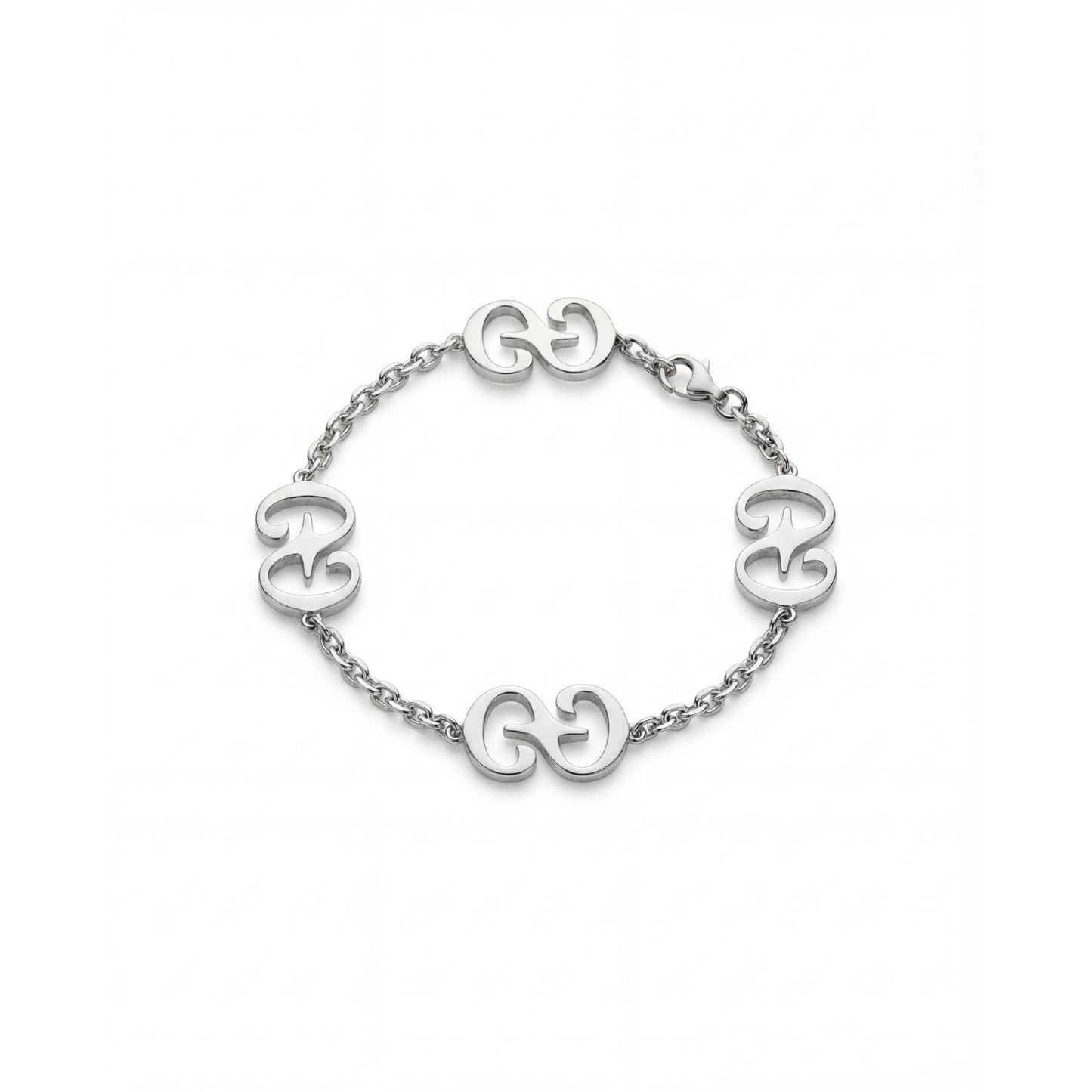 Gemini Signature Link Bracelet – 925 Sterling Silver